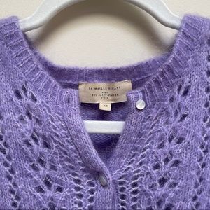 Sezane Lilac Sweater